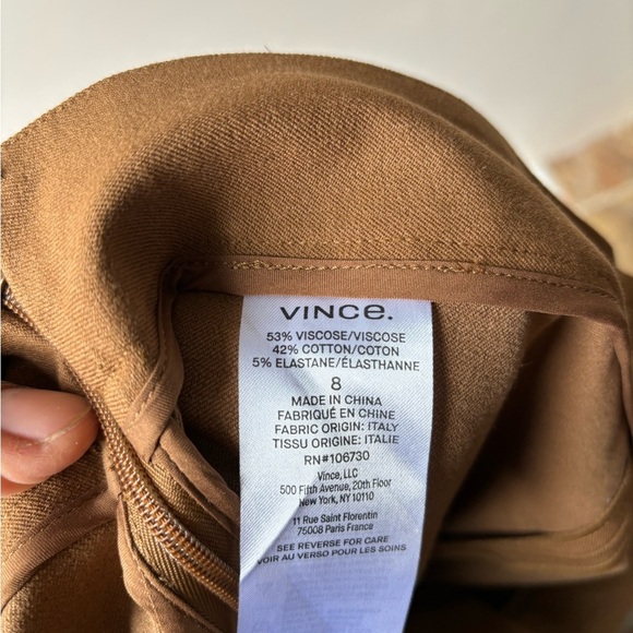 VINCE | BNWT high rise cropped flared pant | 8 - Picture 12 of 12